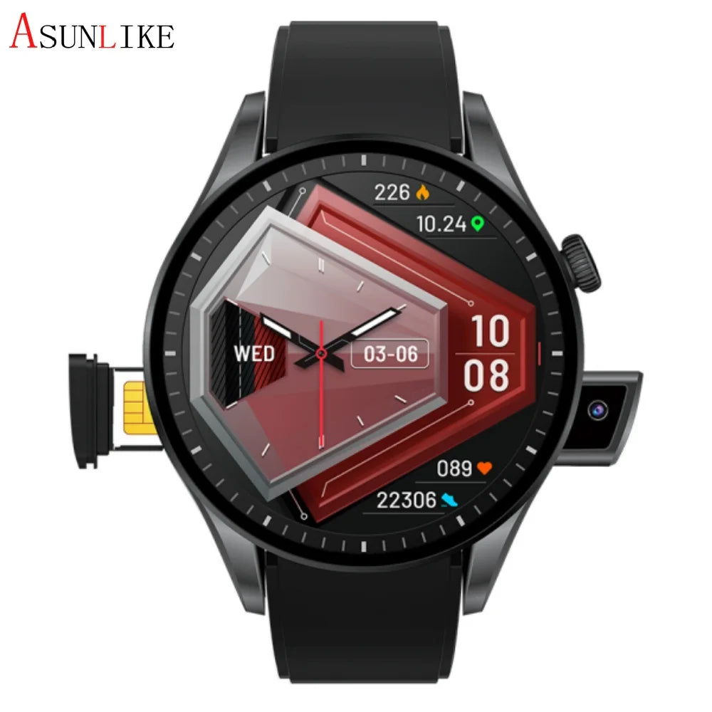 BW16 Smart Watch for Women With SIM Card 2g ECG Sleep Monitoring BT Calling  With Camera 1.50inch HD Screen Fitness Smart Watch