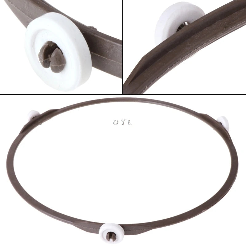 Microwave Oven Parts Round Shaped Rotating Tray Glass Plate Support 6.57'' Inner wheel height 1.6cm