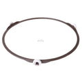 Microwave Oven Parts Round Shaped Rotating Tray Glass Plate Support 6.57'' Inner wheel height 1.6cm