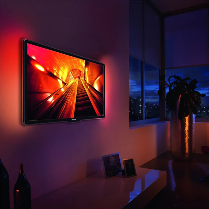 USB LED Strip Lights 2835 DC5V With Switch Flexible Lamp Tape Ribbon TV Desktop Computer Screen Background Lighting Home Decor
