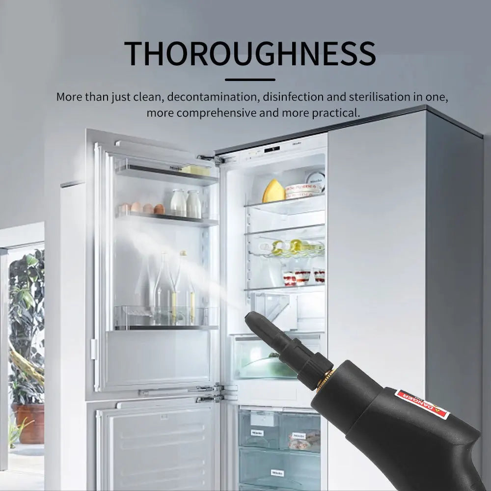 2800W High Temperature and High Pressure Steam Cleaning Machine Kitchen Oil Pollution Cleaning Machine Car Disinfection Cleaner