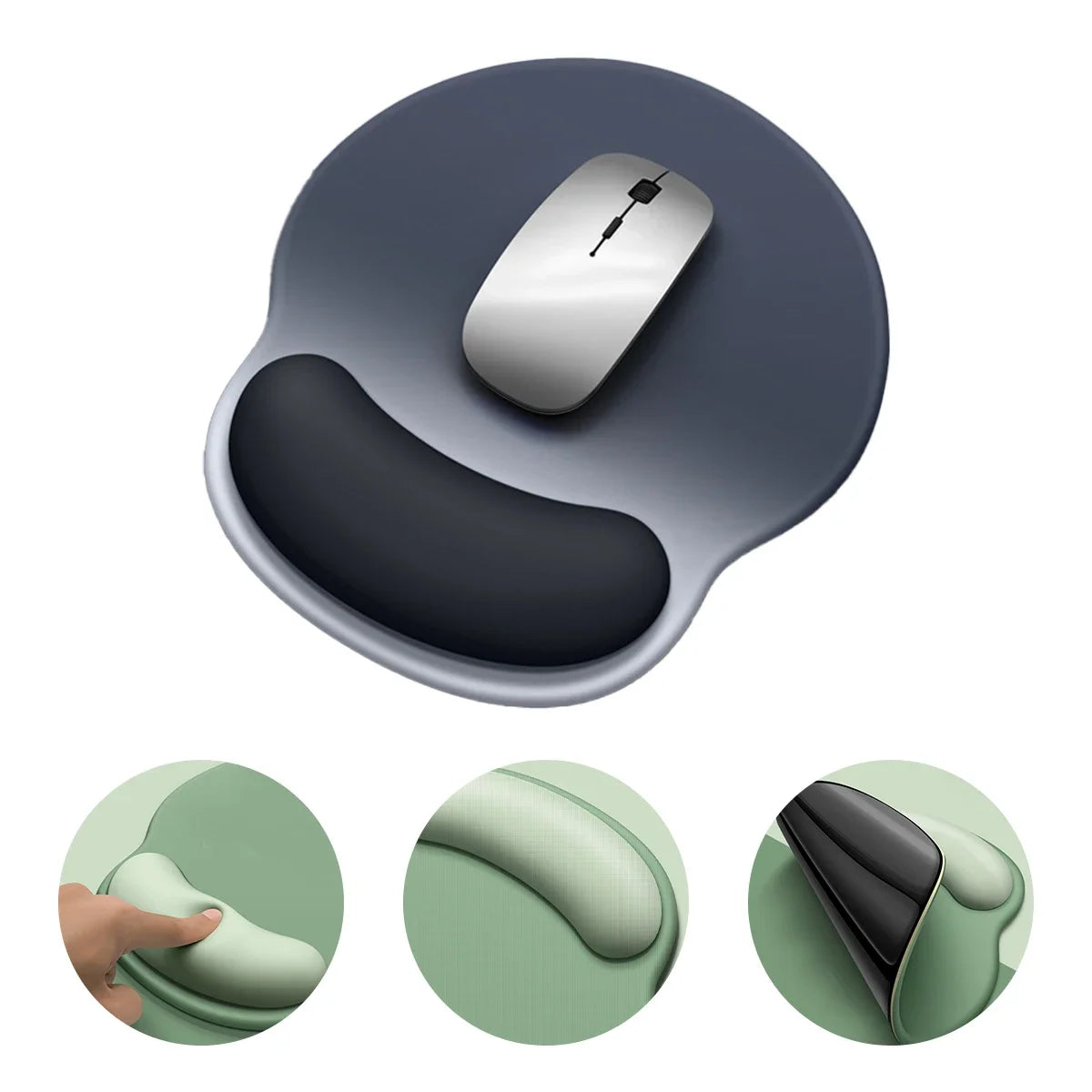 Gradient Mouse Pad Soft Gaming Mouse pad Mice Mat Comfortable Mouse Pad Wrist Rest Gamer For PC Laptop pad