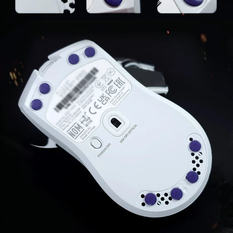 X-Raypad 【Obsidian Air】 High Rebound Polyurethane Dot Mouse Skates Shock Absorption Durable Noise Reducing