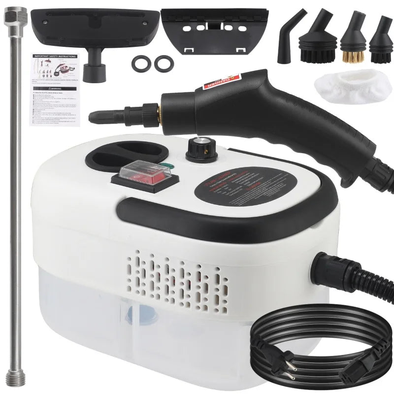 2800W High Temperature and High Pressure Steam Cleaning Machine Kitchen Oil Pollution Cleaning Machine Car Disinfection Cleaner