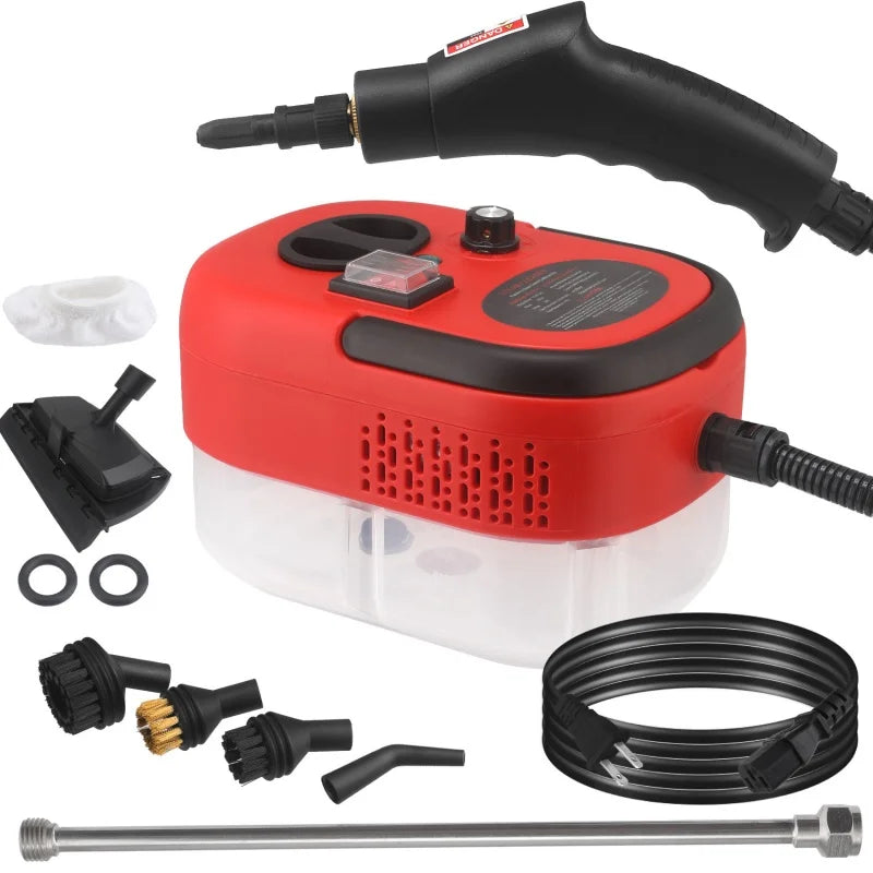2800W High Temperature and High Pressure Steam Cleaning Machine Kitchen Oil Pollution Cleaning Machine Car Disinfection Cleaner