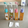 Mini Juice Blender Portable Rechargeable Blender Electric USB Fresh Fruit Juicer 6-Blade Smoothie Ice Maker